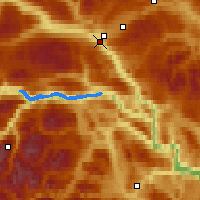 Nearby Forecast Locations - Dombås - Karta