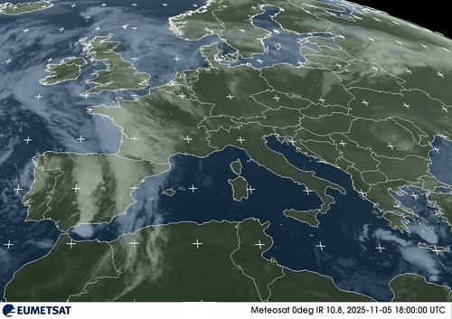 Satelitska snimka Italija!